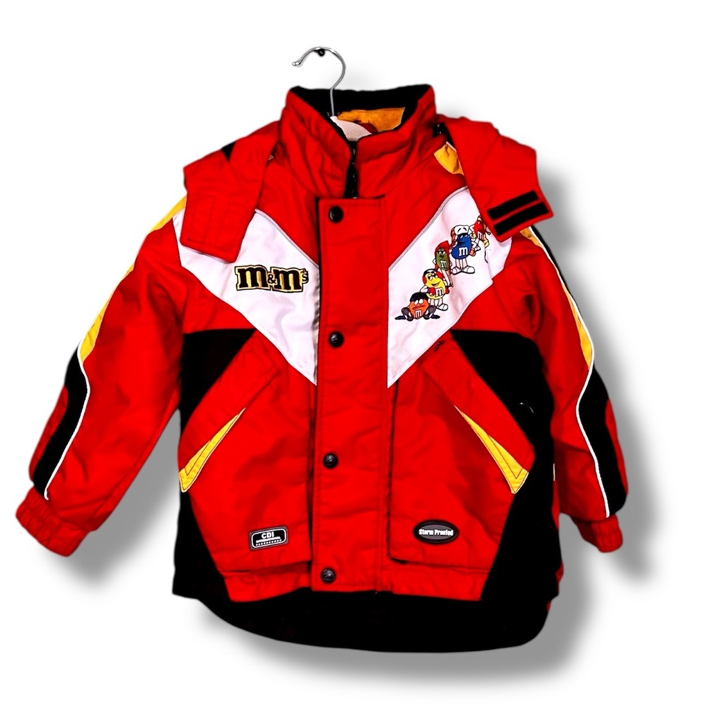 Red M&M Racing Jacket for Kids